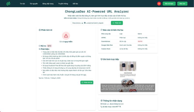 Website Chong lua dao,  bao cao lua dao,  hacker Hieu PC,  website lua dao anh 1