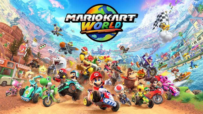 Nintendo Switch 2,  gia Nintendo Switch 2,  game Nintendo Switch 2,  Mario Kart World anh 2