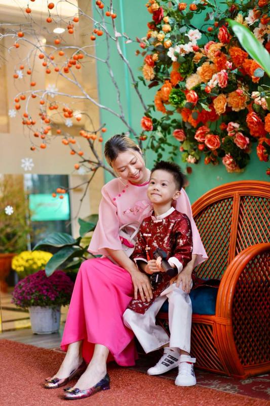 chi tram trieu an Tet anh 4