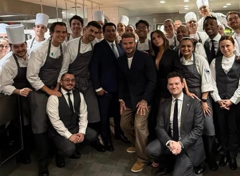 David Beckham,  Victoria,  sao Au My anh 1