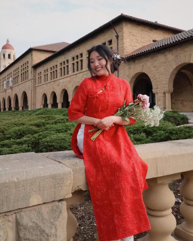 Jenny Huynh chup ao dai anh 5