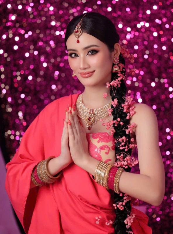 Y Nhi,  Huynh Tran y Nhi,  hoa hau,  Miss world anh 14